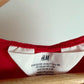 Red Doggie Pocket Dress / 6-8 years