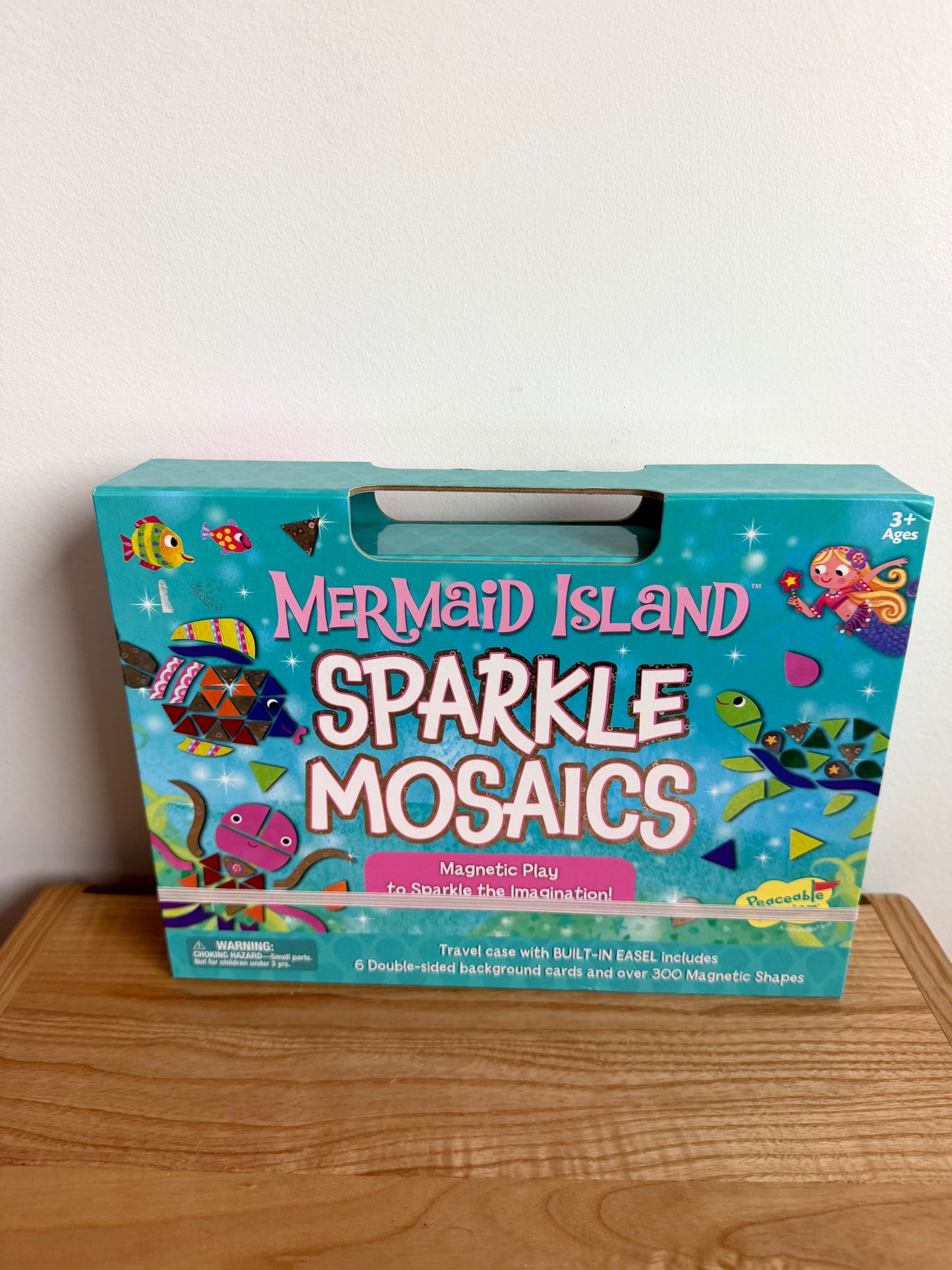 Mermaid Island Sparkle Mosaics Magnetic Play Set