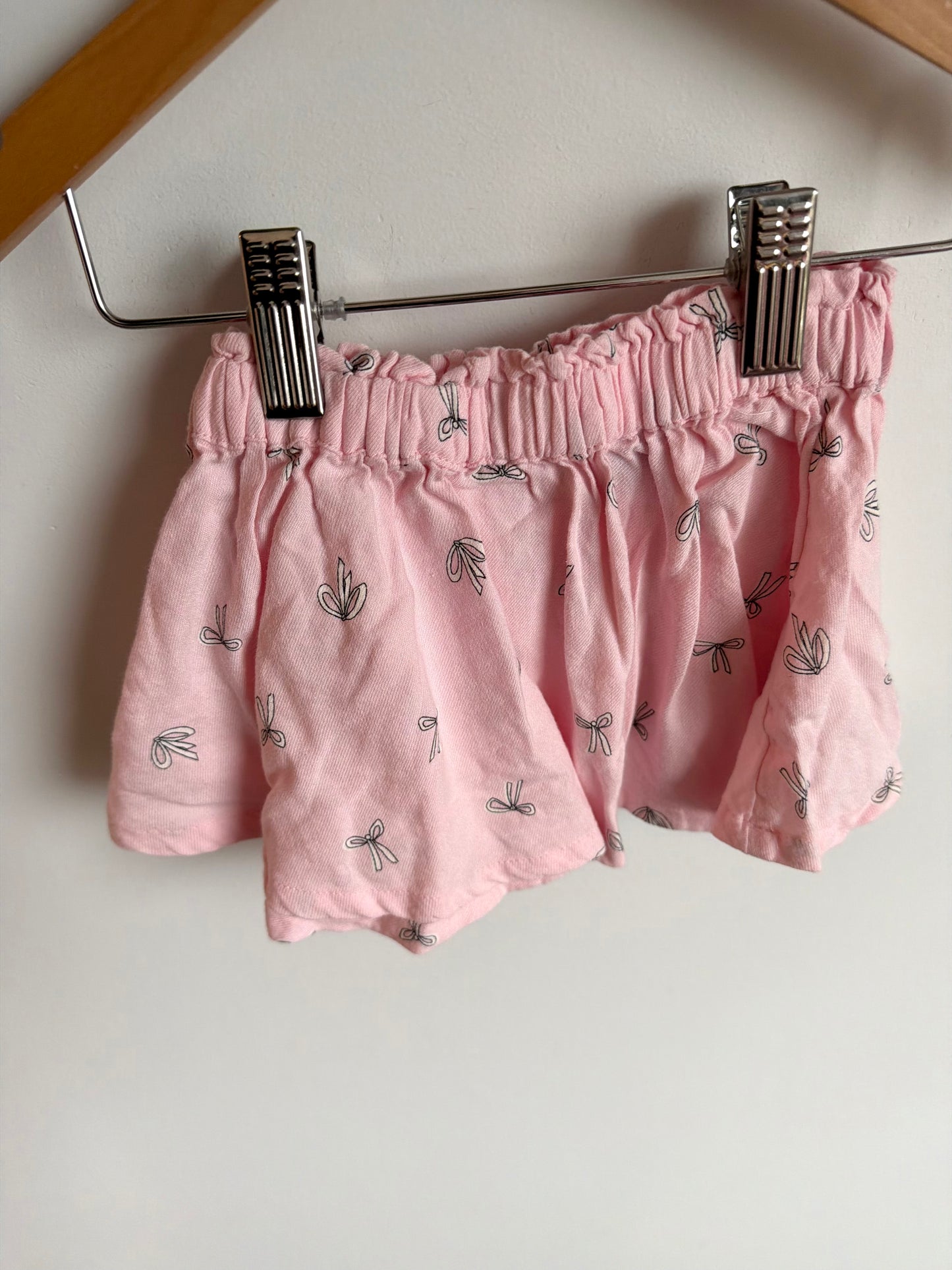 Pink Bow Skirt / 12-18m