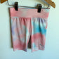 Puma Pastel Tie Dye Biker Shorts / 7 years