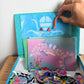 Mermaid Island Sparkle Mosaics Magnetic Play Set