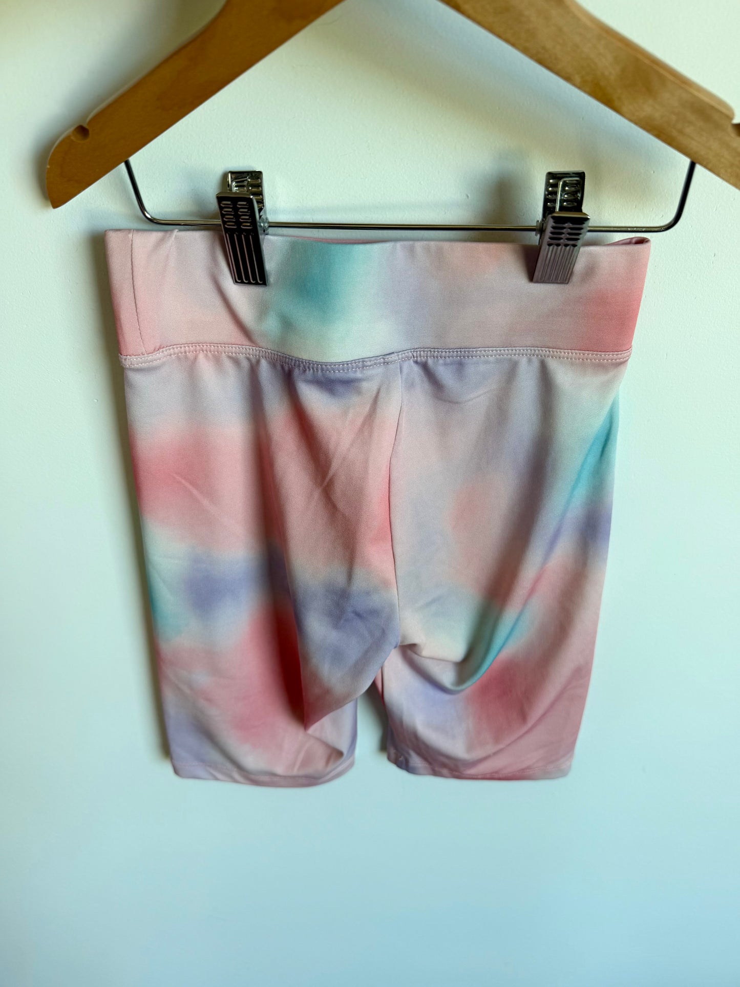 Puma Pastel Tie Dye Biker Shorts / 7 years