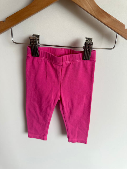 Pink Leggings / 6-9m