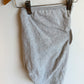 Grey Zipper Sleep Sack / 4-6m