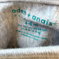 Grey Zipper Sleep Sack / 4-6m