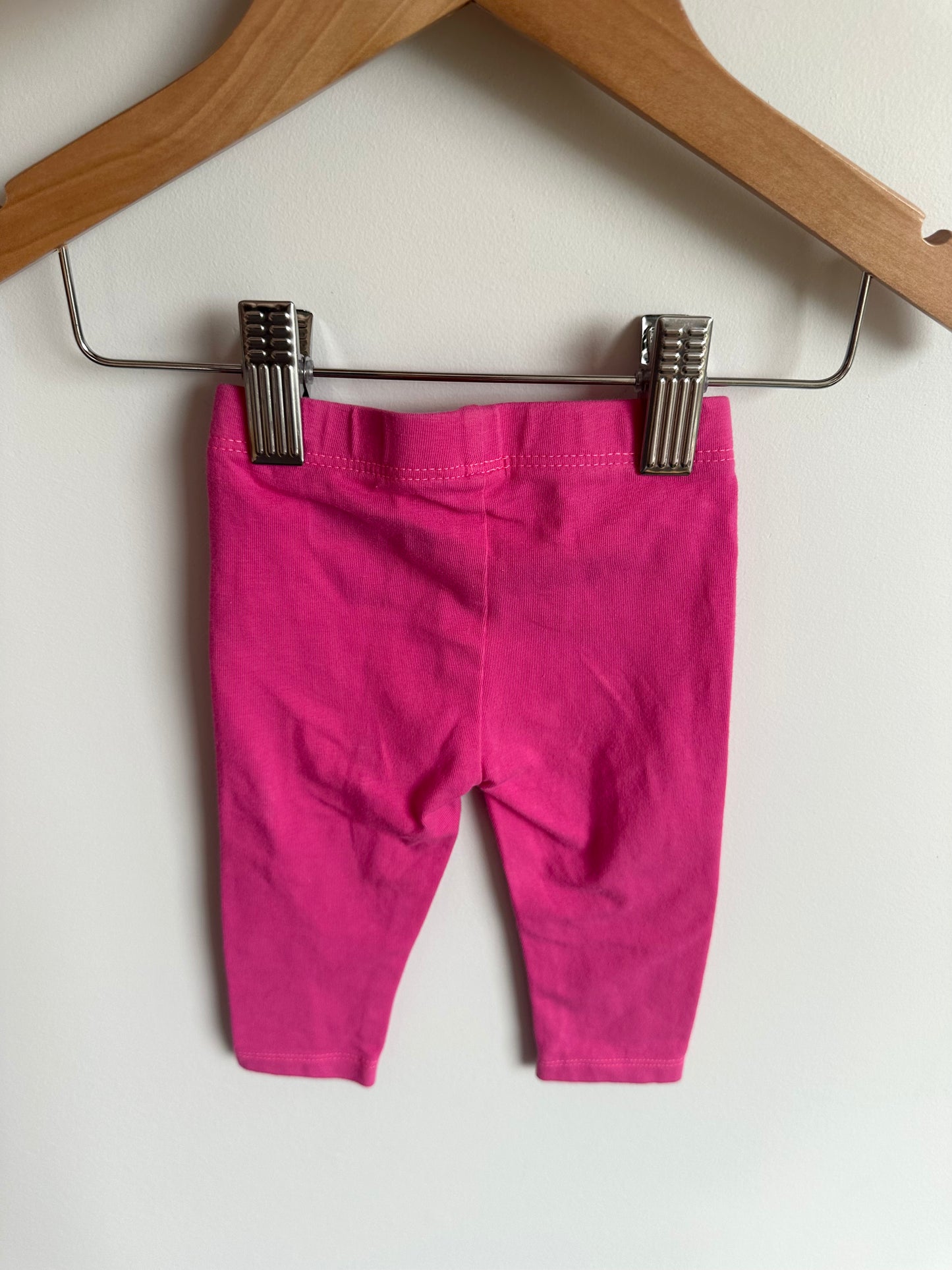 Pink Leggings / 6-9m