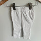 White Ruffle Pants / 6-12m