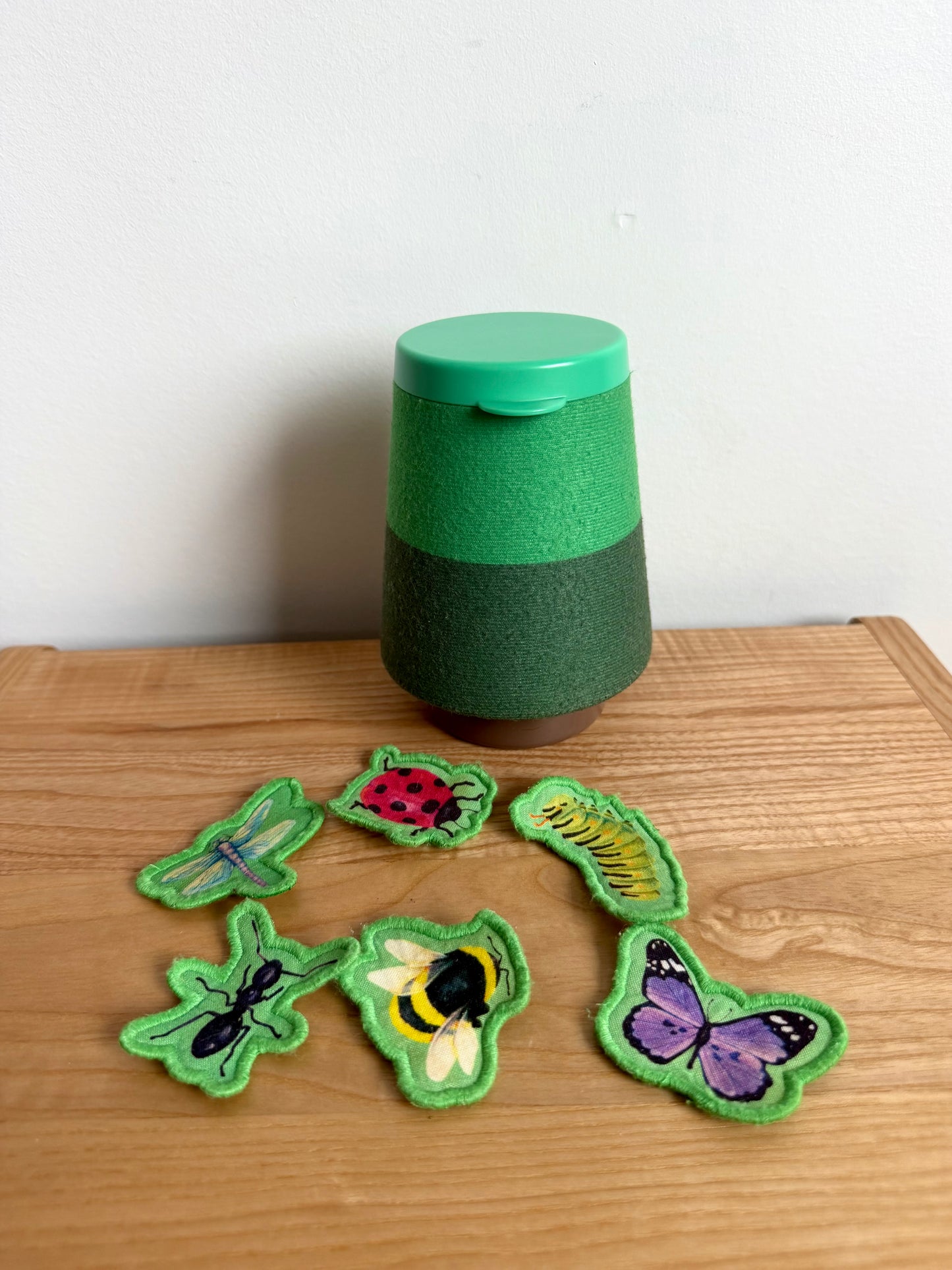Felt Bug Collector Jar Toy