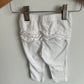 White Ruffle Pants / 6-12m