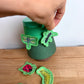 Felt Bug Collector Jar Toy