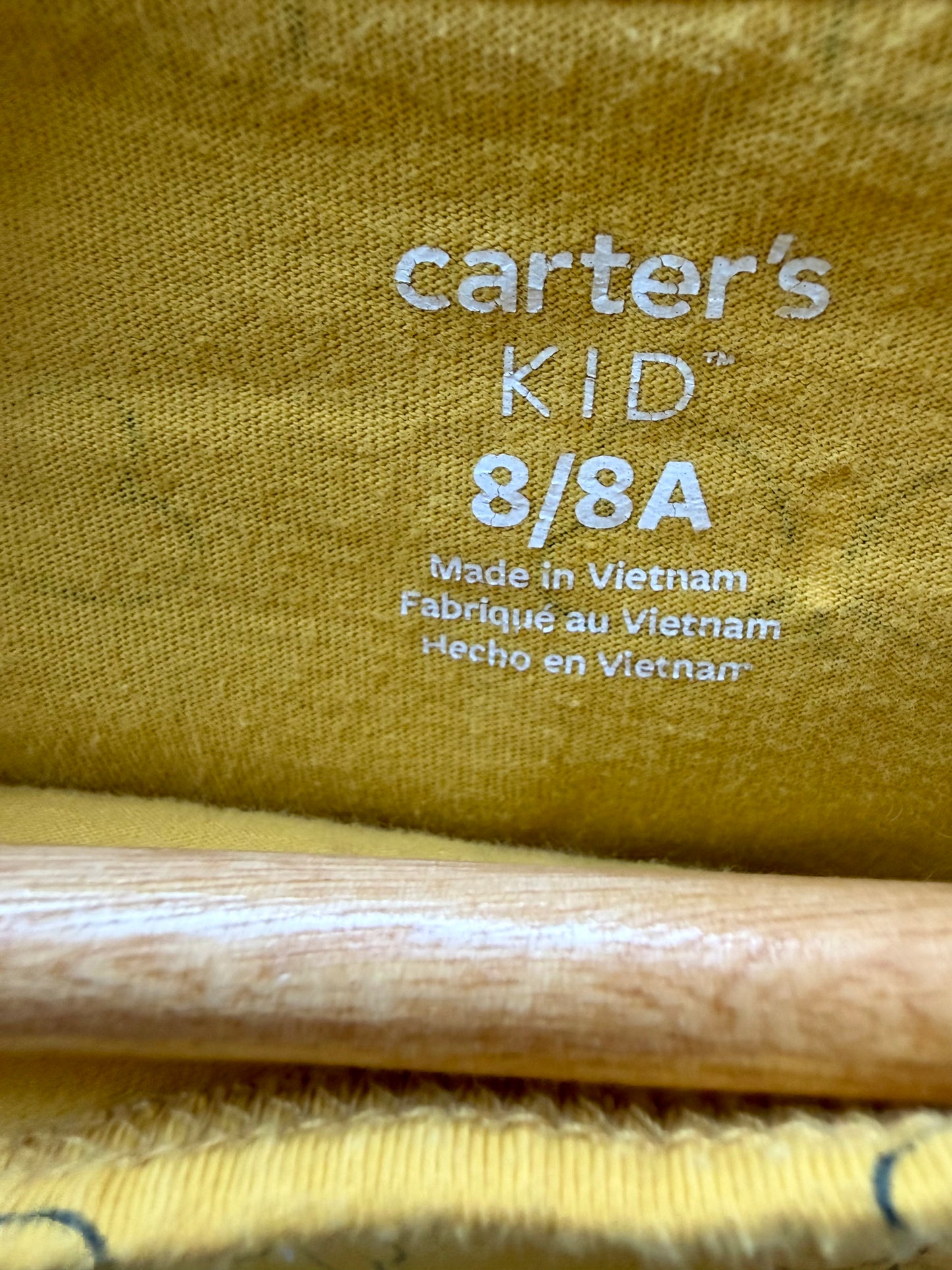 Butterfly Yellow Dress / 8 years