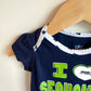 Seahawks Ruffle Bodysuit / 12m