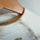 Fawn White Wrap Sweater / 6-9m