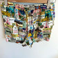 Disney 100 Anniversary Print Shorts / 9-10 years