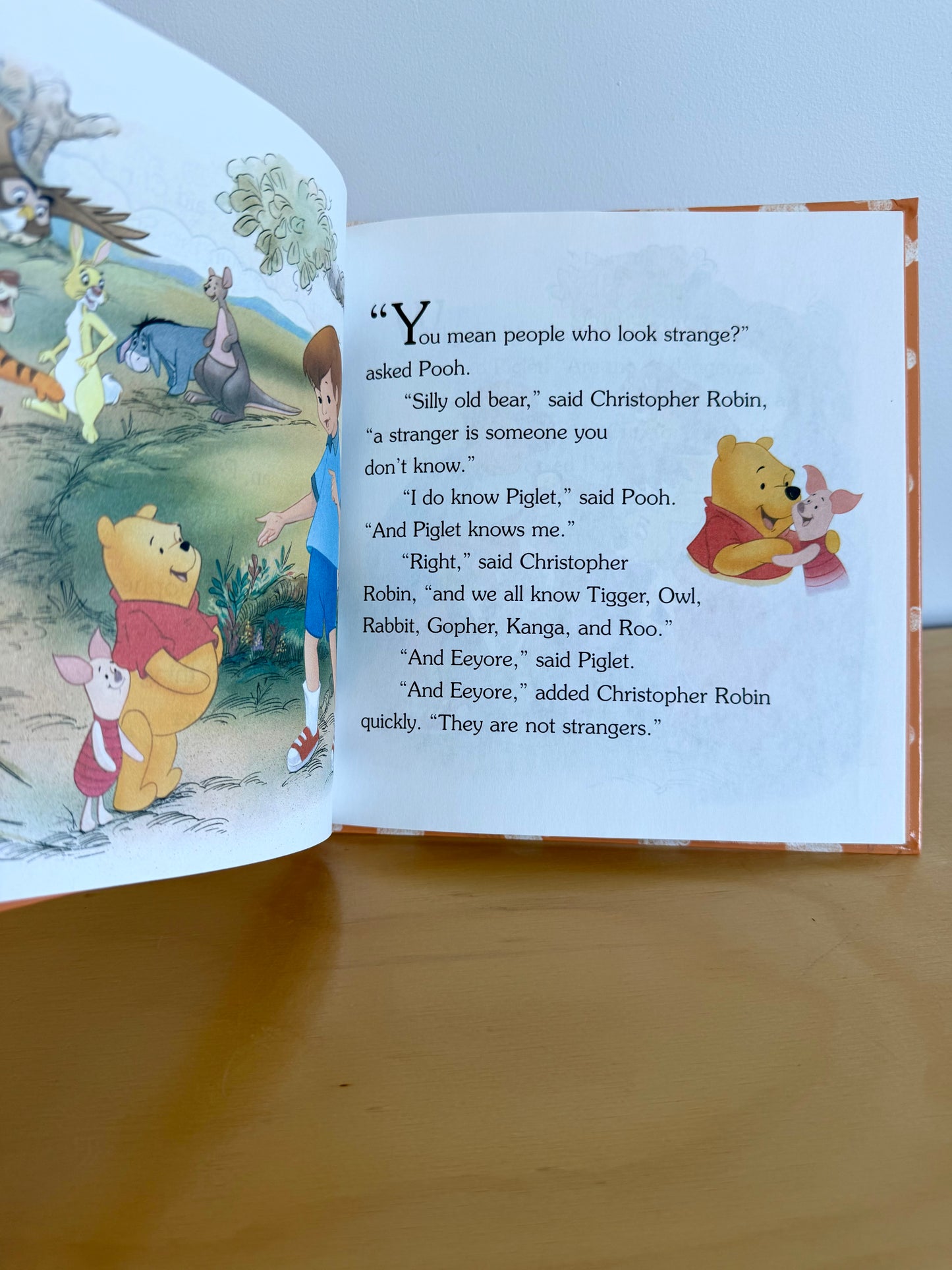 Safe at Home with Pooh Book / 3-5 years
