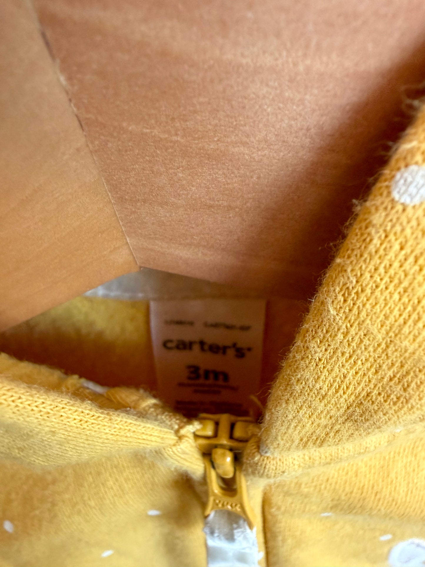 Yellow Rabbit Hoodie / 3m