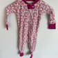 Burt's Bees Pink Sleeper (PLAY) / 3-6m