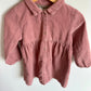 Zara Blush Cord Button Up Dress / 2-3T