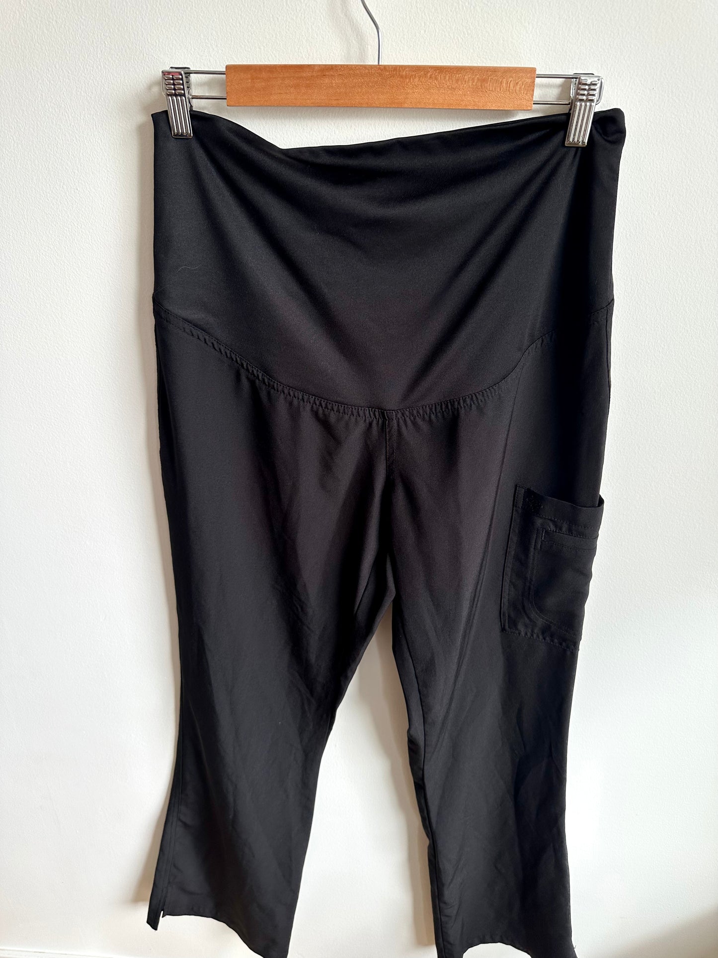 Black Med Couture Maternity Pants / XS