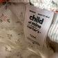 Cream Floral Leggings / 12m