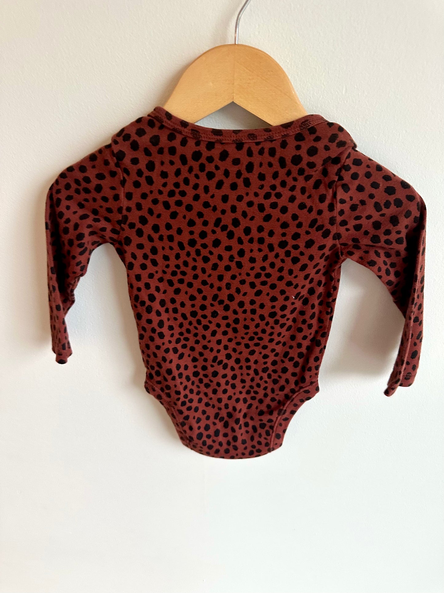 Copper Spotted Bodysuit / 6-12m