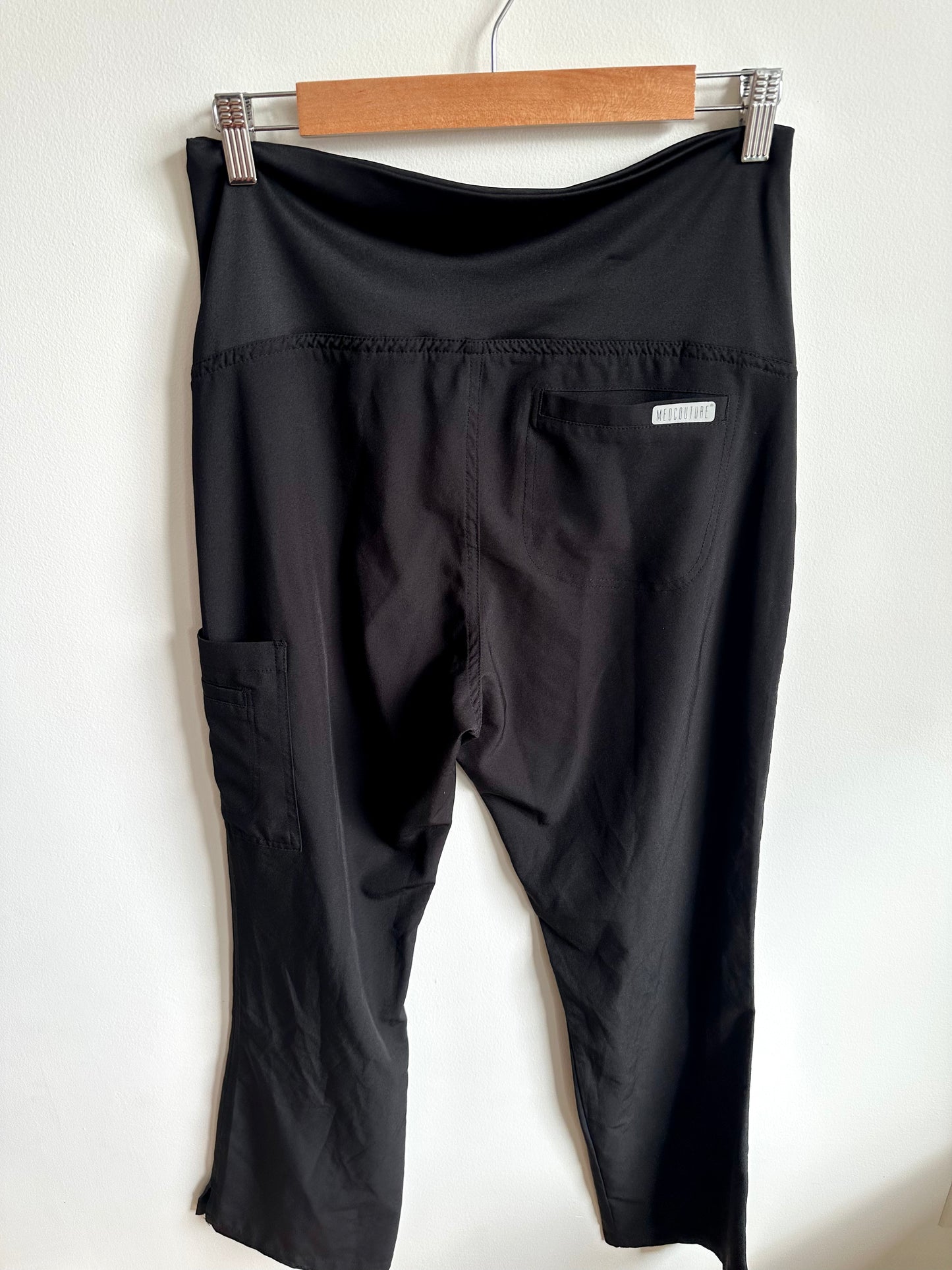 Black Med Couture Maternity Pants / XS