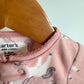 Fleece Pink Unicorn Sleeper / 3-6m
