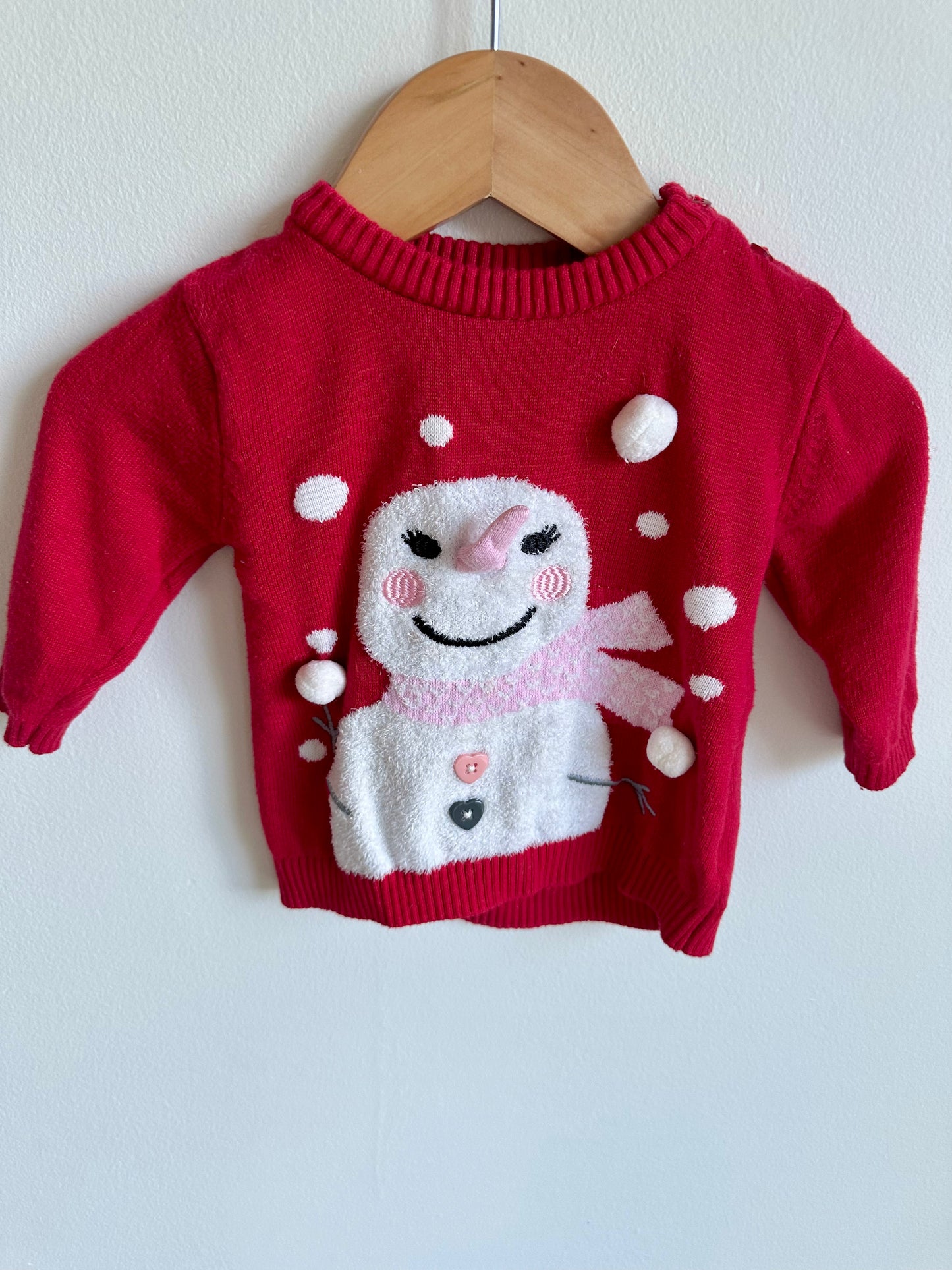 Snowman Sweater / 3-6m