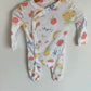 Fruit Side Snap Sleeper + Toque Set / 3-6m
