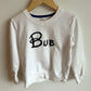 Bub White Crew / 4T