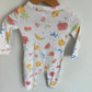 Fruit Side Snap Sleeper + Toque Set / 3-6m
