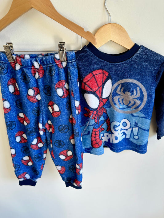 Two Piece Spiderman PJ Set / 3T