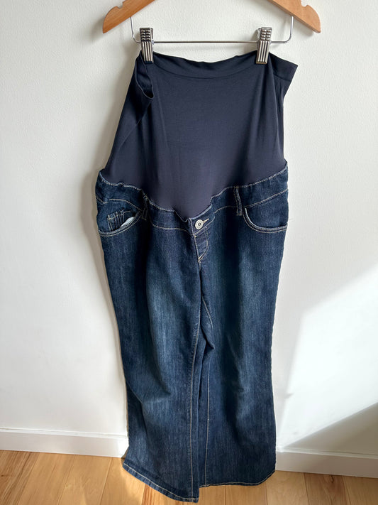 Thyme Wide Leg Maternity Jeans / M