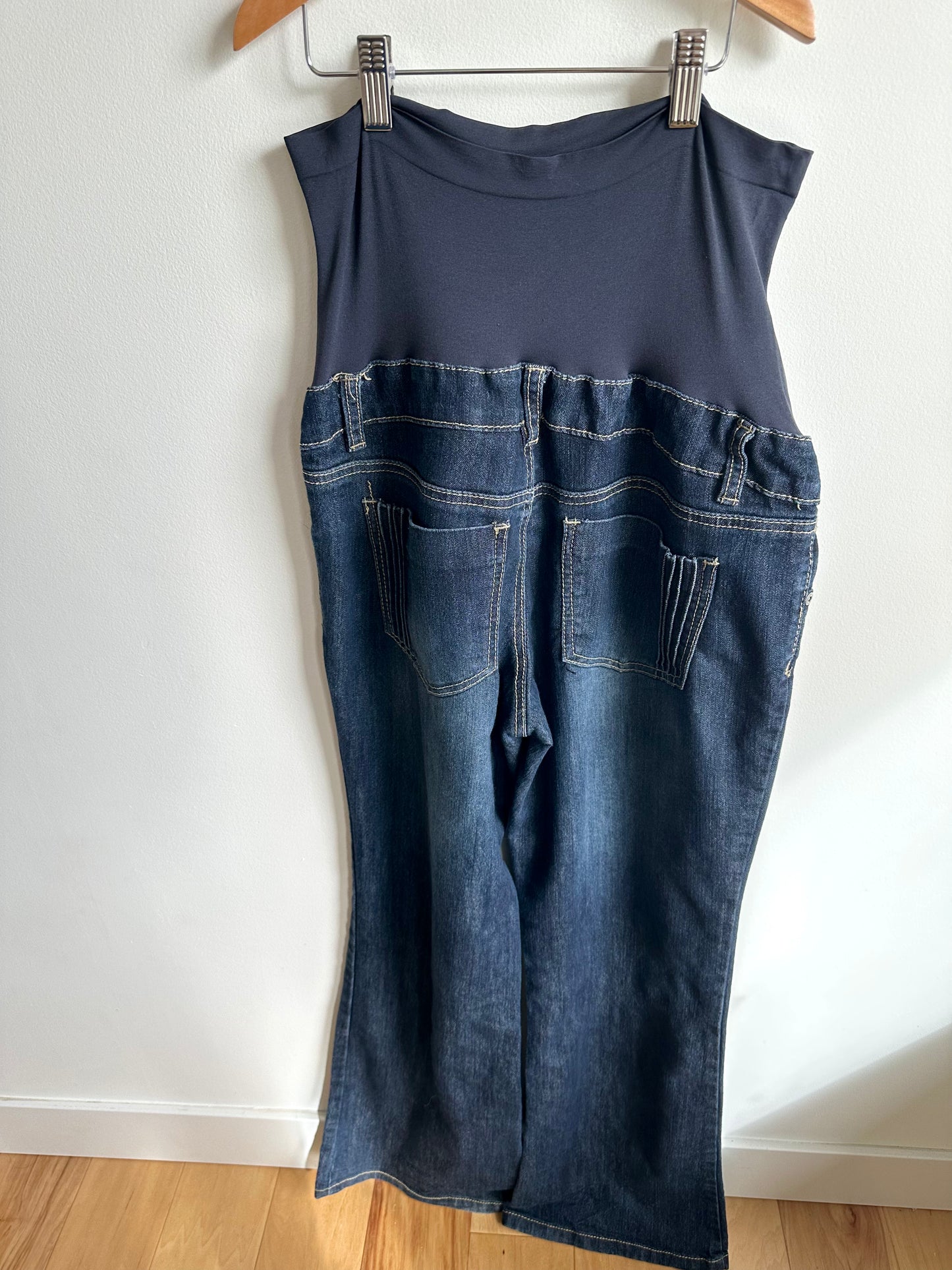 Thyme Wide Leg Maternity Jeans / M