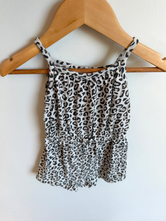 Animal Print Romper / 12-18m