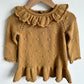 Knit Caramel Dress / 6-9m