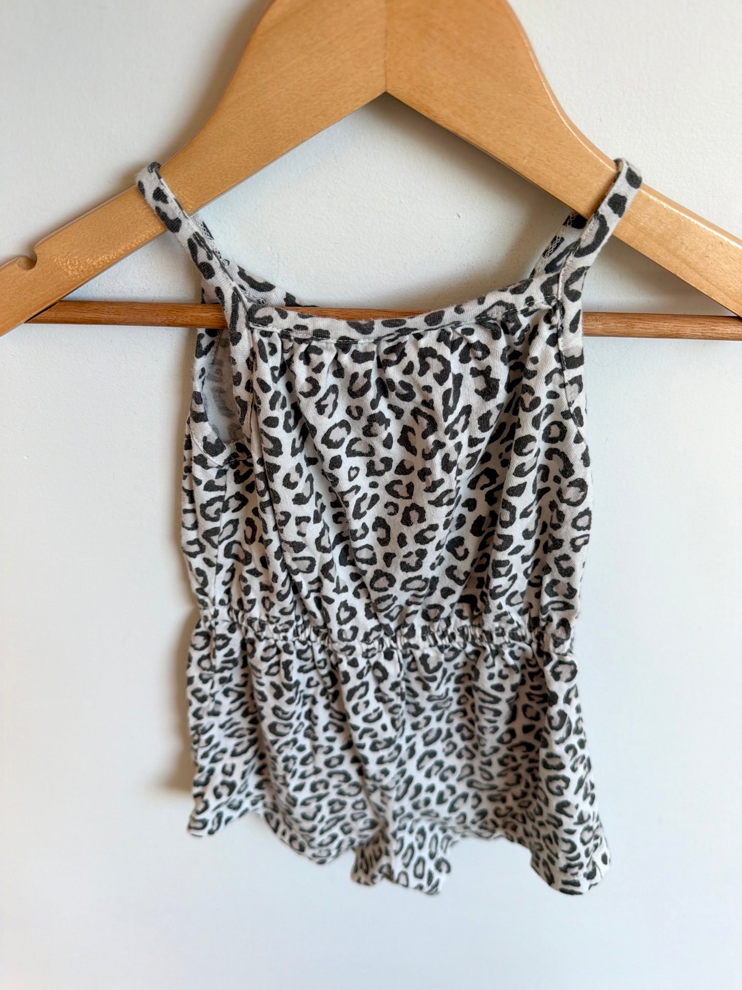 Animal Print Romper / 12-18m