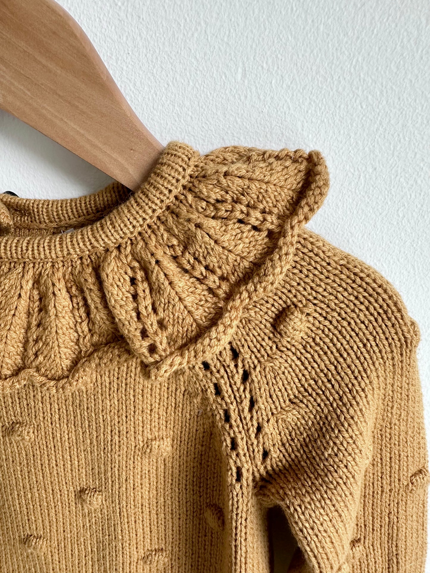 Knit Caramel Dress / 6-9m