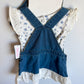 Bodysuit, Dress and Bucket Hat Set (With tags) / 24m
