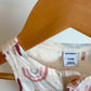 Rainbow Cream Jumpsuit / 3-6m