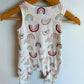 Rainbow Cream Jumpsuit / 3-6m
