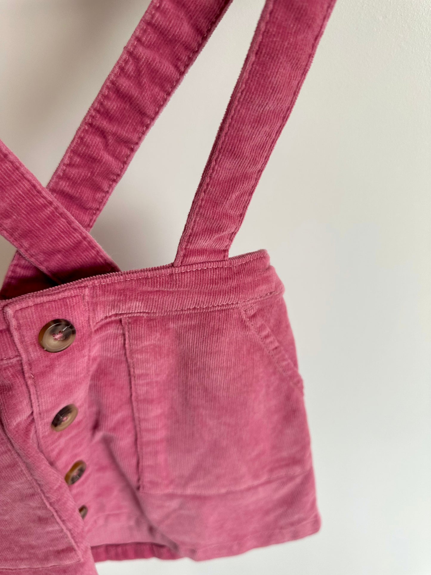 Pink Skirt with Suspenders (with Tags) / 3T