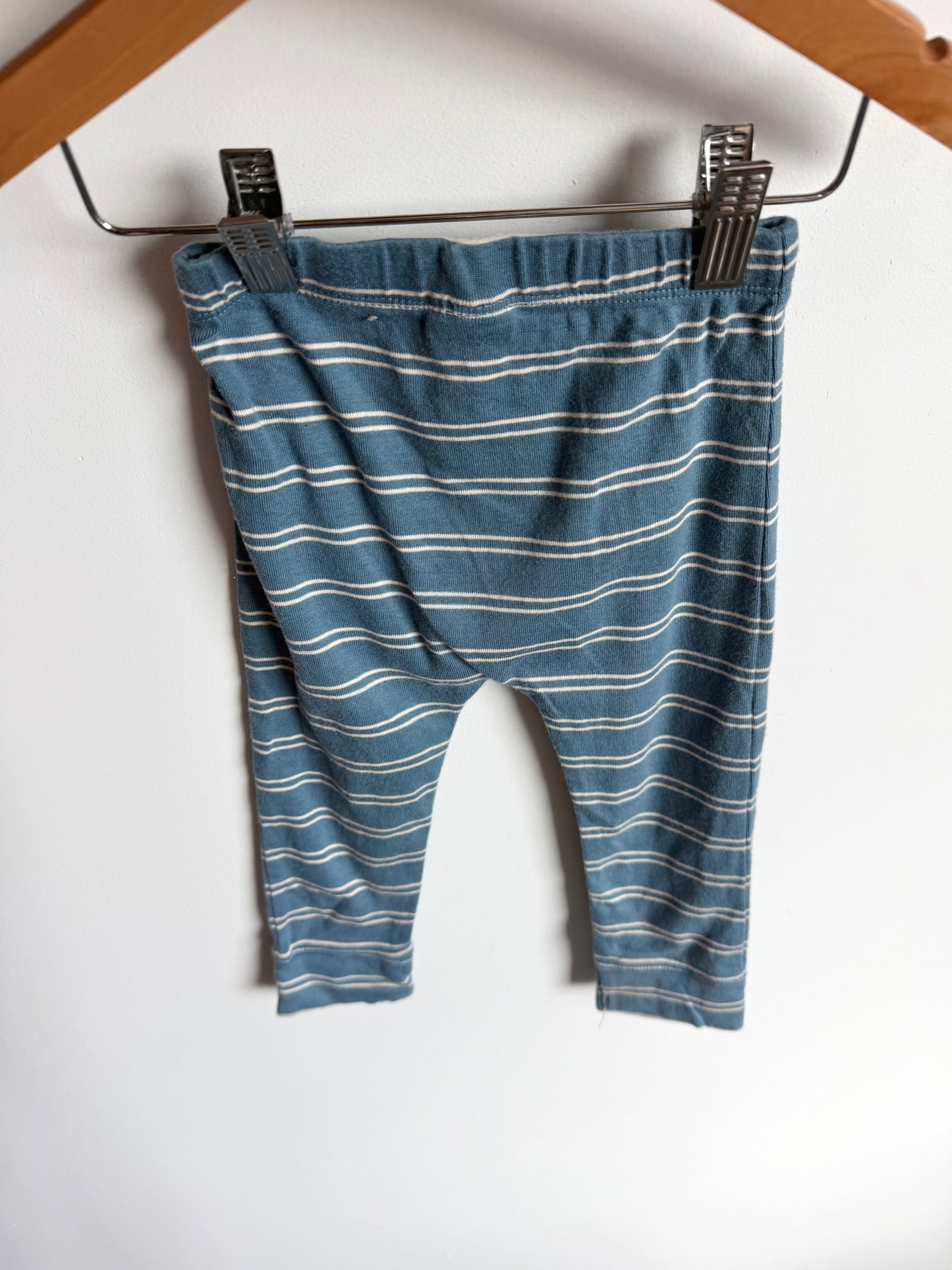 Blue Stripes Drop Crotch Pants / 18m