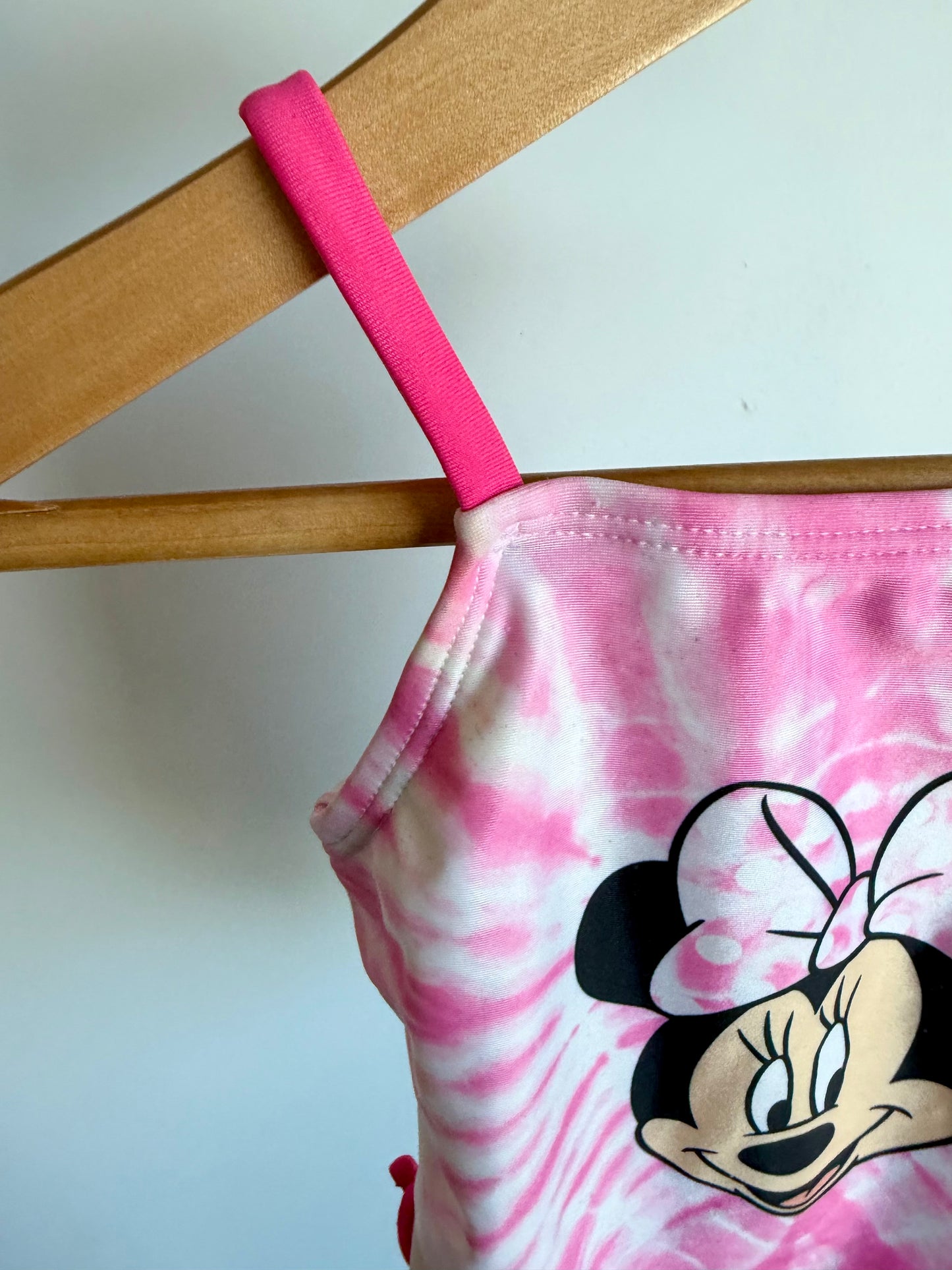 Minnie Pink Tie Dye Swim Suit / 12-18m