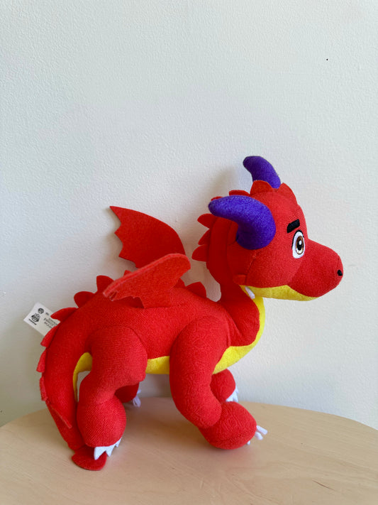 Red Plush Paw Patrol Dragon