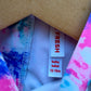 Knotted Long Sleeve Tie Dye Swim Top / 12-18m
