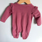 Rouge Ruffle Sleeve Jumpsuit / 9m