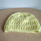 Yellow Knit Toque / 0-3m