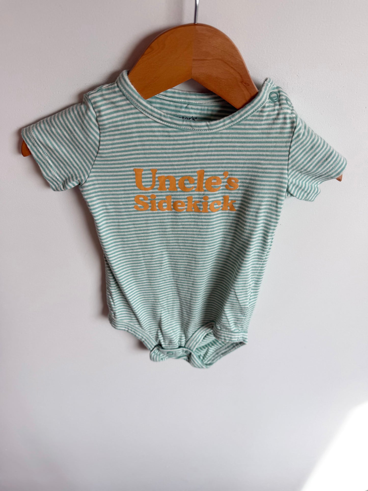 Uncle's Sidekick Bodysuit / 12m