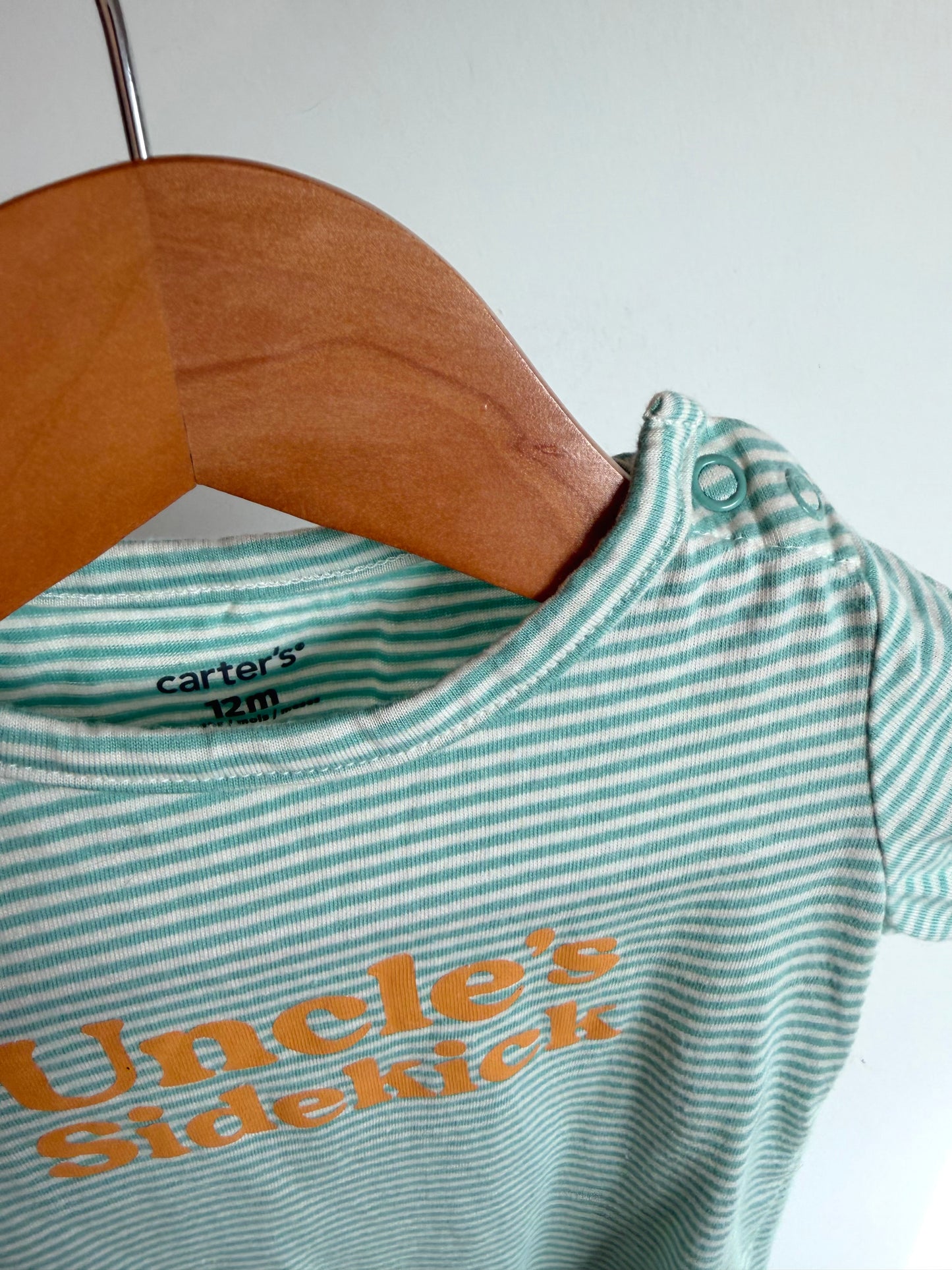 Uncle's Sidekick Bodysuit / 12m